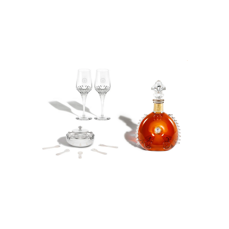 Louis XIII Cognac : The Caviar set by Remy Martin