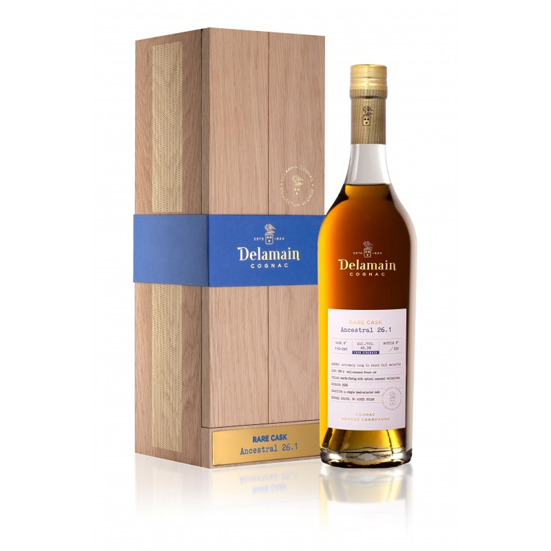 Ancestral 26.1 rare cask Grande Champagne limited edition Delamain Cognac